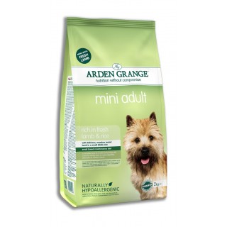 Arden Grange сухой корм для взрослых собак мелких пород с ягненком и рисом (Adult Mini rich in Fresh Lamb&Rice)